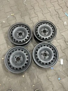 4x Felge 14" Stahlfelge VAG 1S0601027 G/J 5Jx14H2 ET35 LK4x100 VW Up - Bild 1 von 3