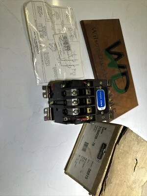 DANAHER CONTROLS T13U030-76 NIB 18 Amp 3 Phase Contactor Joslyn Clark 120v Coil - Image 1 of 4