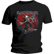 Iron Maiden - The Trooper Red Sky Band T-Shirt Official Merch