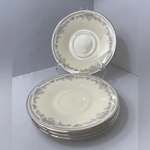 Lenox Reverie Platinum Saucer, Cosmopolitan Collection, Vintage Replacement - Picture 1 of 6