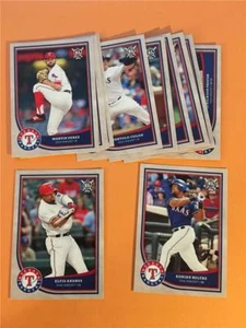 2018 Topps Big League Texas Rangers Base Team Set 13 Karten - Bild 1 von 1