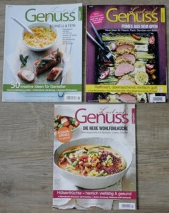 3 x Lust auf Genuss Zeitschrift Hülsenfrüchte Schnelle Küche Ofen Kochen Rezepte - Bild 1 von 24