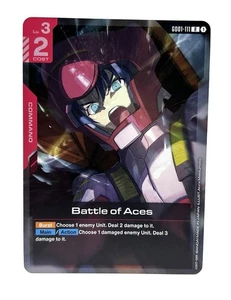 Battle of Aces GD01-111 Gundam TCG Newtype Rising R Foil - Picture 1 of 2