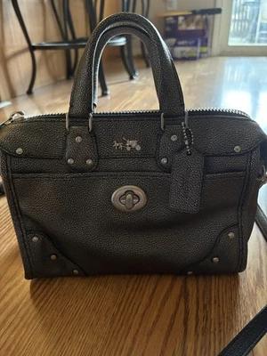 Coach Leather Rhyder 24 Satchel Crossbody - Image 1 of 4