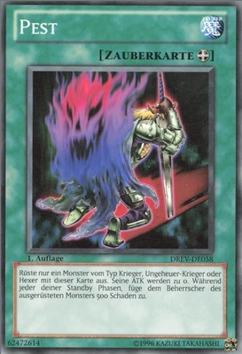 YuGiOh Pest DREV-DE058 Common Neu 1st - Bild 1 von 2