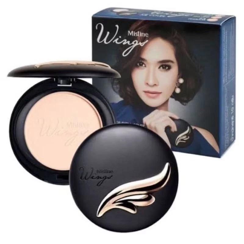 10 g MISTINE WINGS EXTRA COVER POWDER SPF25 PA ++ FACE PRESS SMOOTH COVERAGE - Image 1 of 4