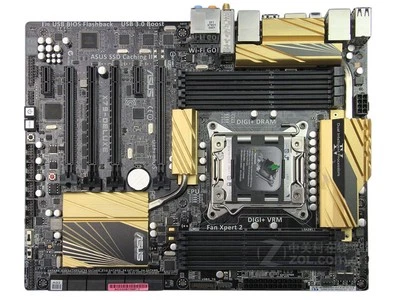 ASUS X79-DELUXE Motherboard LGA 2011 Intel X79 DDR3 ATX - Image 1 of 4