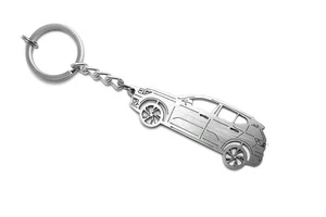 Car Keychain Fit Volvo XC40 Stainless Steel Key Ring Gift SV Design - Picture 1 of 6