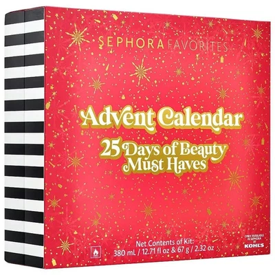 Sephora Favorites Advent Calendar 25 Days Of Beauty 2025 Holiday LIMITED Edition - Image 1 of 3