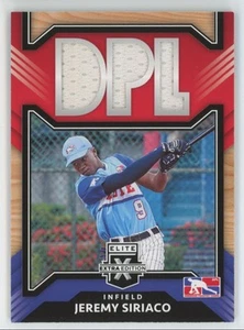 2022 Panini Elite Extra Edition DPL Materials Jeremy Siriaco Patch #DM-JS C24 - Picture 1 of 2
