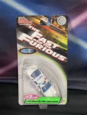 Racing Champions 2 Fast 2 Furious 1992 Miami City Police Chevy Caprice Serie 7 Foto 1 de 4