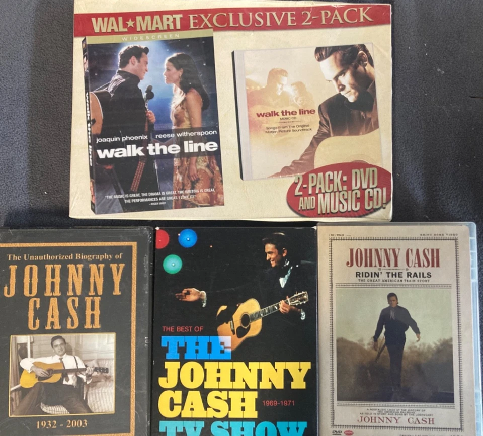 The Best of the Johnny Cash TV Show /WALK THE LINE/DOCUMENTERIES 5 DVD SET  NEW Foto 1 de 4