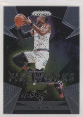 2018-19 Panini Prizm Fireworks Dwyane Wade #8 HOF - Image 1 of 2
