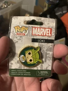Funko POP! Pins - Loki Marvel New Unopened O9 Pop MCU LEGENDS Sealed Comic - Picture 1 of 2