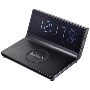 Sygonix Ladestation Alarm Clock with Wireless Charger SY-5459860 - Bild 1 von 7