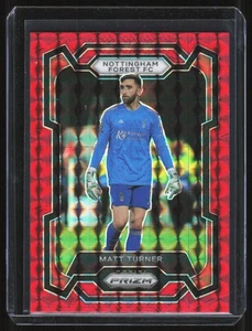 2023 Panini Prizm Premier League Red Matt Turner Nottingham Forest #250 - Bild 1 von 2