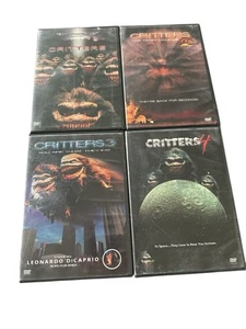 Critters - 4 DVD Lot: Critters 1-4 Horror Collection - Very Good Condition! - Picture 1 of 6