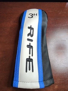 Rife Golf 3H Hybrid HeadCover Rife Golf Club Rescue Cover 10" NEW - Picture 1 of 2