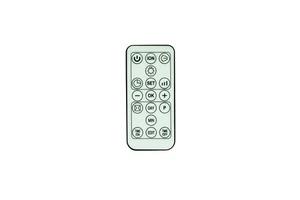 Replacement Remote Control for ARGO Wall-Mounted Ceramic Fan Heater - Picture 1 of 3
