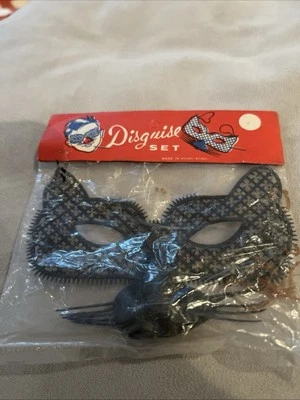 Juego de disfraces - Máscaras de gato vintage para niños Foto 1 de 4