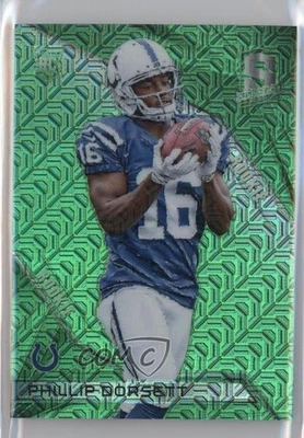 2015 Panini Spectra Rookies Neon Green Prizm /25 Phillip Dorsett #126 Rookie RC - Image 1 of 2