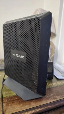 Netgear NightHawk AC1900 C7000 WiFi Cable Modem Gaming Router w/ Power Adapter - Image 1 of 3