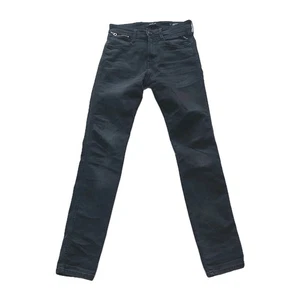 Replay Anbass Jeans Men W29 L32 Grey Slim Stretch Denim Zip Fly Pocket Italy - Picture 1 of 11