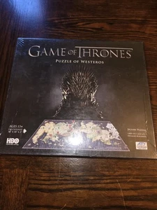 Game of Thrones Westeros 4D Jigsaw Puzzle (1400 pc), Castle, TV Show, HBO, New - Picture 1 of 23