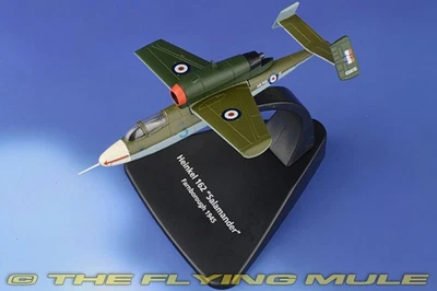 Oxford Diecast 1:72 He 162 Volksjager RAF Captured Aircraft - Image 1 of 4