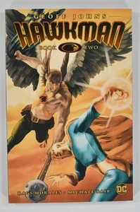 Libro dos de cómics Hawkman de Geoff Johns TPB DC primera impresión (2018) - Imagen 1 de 3