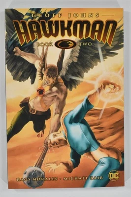 Libro dos de cómics Hawkman de Geoff Johns TPB DC primera impresión (2018) Foto 1 de 3