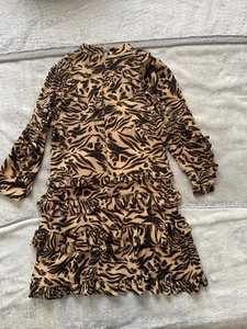 seed heritage dress Size 10 Midi Long Sleeves Ruffles - Picture 1 of 6