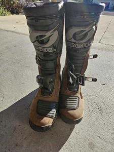 Oneal Motocross Leather Boots Mens 9 - Bild 1 von 8