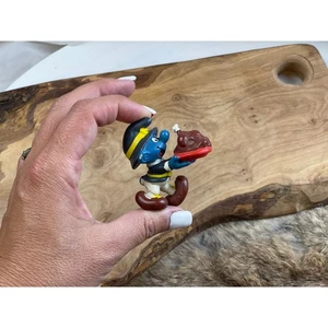 1982 Schlumpf Truthahn Thanksgiving Pilgrim Peyo Schlumpf Actionfigur Spielzeug - Bild 1 von 5