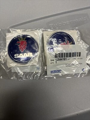 SAAB EMBLEM 12844161 12844161. 2件套 — 第 1/3 张图片