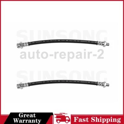 For 2004~2015 Nissan Titan Sunsong Rear Outer Brake Hydraulic Hose Brake Line Foto 1 de 4
