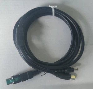 Cavo da USB a Y alimentato da 12 V DC e USB-B 3 m, per stampante POS # 01750249768 - Foto 1 di 8