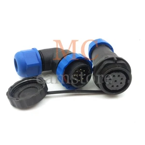 SD20 5A 250V 9Pin Waterproof Aviation Cable Connector,LED Light Wire Connector - Picture 1 of 7
