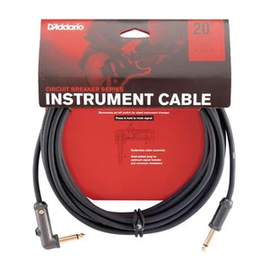 D'Addario Accessories Cable Black 20 feet (PW-AGRA-20) - Picture 1 of 4