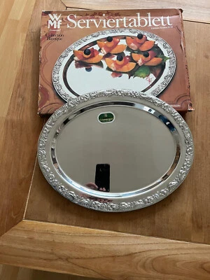 Serviertablett WMF Baroque Neuwertig Edelstahl Rostfrei 18/10 - Bild 1 von 2