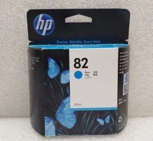 Versiegelte Original HP 82 Tintenpatrone Cyan (C4911A) 69ml #99 - Bild 1 von 3