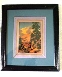 WINTER PERADISE by MAXFIELD PARRISH Bookplate - Picture 1 of 16
