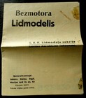 Baupläne flugfähiger Flugmodelle Lettisch Bauplan Latvia ~1930