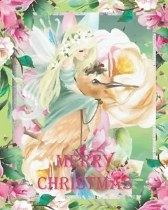 Christmas Decoupage Rice Paper, Fairy Decoupage Paper Size: 8x10" - Picture 1 of 2