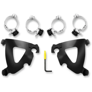 Memphis Shades Road Warrior Trigger-Lock Mount Kit - FXD (Black) MEB2028 - Picture 1 of 1