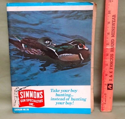 1973 Simmons Gun Specialties, Inc.  110 Page Catalog w/Dealer Price List - Image 1 of 4