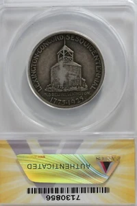 Moneda conmemorativa de plata clásica ANACS EF 40 LEXINGTON 1925,50 - Imagen 1 de 2