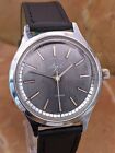 Vintage Soviet Men's Watch Classic USSR 23 Jewels Luch Gray Dial