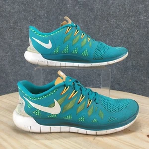 Scarpe Nike donna 8.5 Free 5.0 sneakers da corsa color verde acqua stringate sportive 642199-303 - Foto 1 di 22