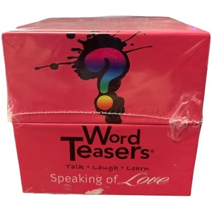 Word Teasers "Speaking of LOVE" TALK LAUGH LOVE Conversation Starters Couples - Picture 1 of 4
